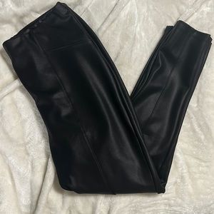Express leather leggings